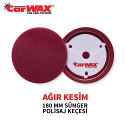 CARWAX PASTA SÜNGER PED (BORDO) 16 CM