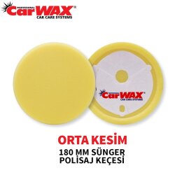 CARWAX PASTA SÜNGER PED (SARI) 16 CM
